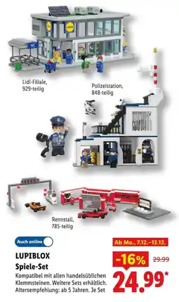 Lidl LUPIBLOX Spiele-Set Angebot
