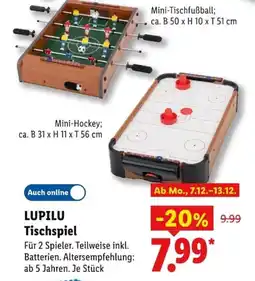 Lidl LUPILU Tischspiel Angebot