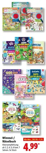 Lidl Wimmel-/Rätselbuch Angebot
