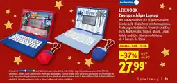 Lidl LEXIBOOK Zweisprachiger Laptop Angebot