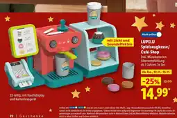 Lidl LUPILU Spielzeugkasse/Café-Shop Angebot