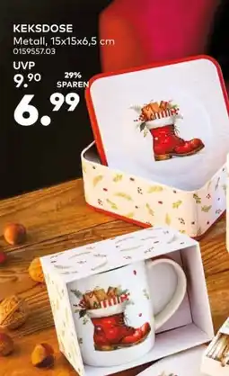 Weihnachts Keksdose Angebot bei TEDi