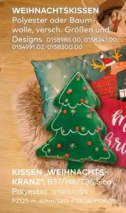 porta Kissen „Weihnachtskranz“ Angebot
