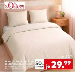 porta s.Oliver RENFORCÉ-BETTWÄSCHE Angebot