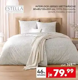 porta ESTELLA INTERLOCK-JERSEY-BETTWÄSCHE Angebot