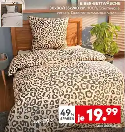 porta BIBER-BETTWÄSCHE Angebot
