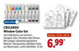 Lidl CRELANDO Window-Color-Set Angebot