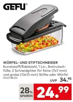 porta GEFU WÜRFEL- UND STIFTSCHNEIDER Angebot