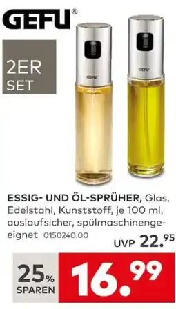porta Gefu essig- und öl-sprüher Angebot