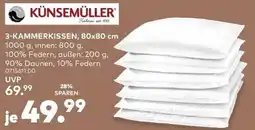 porta KÜNSEMÜLLER 3-KAMMERKISSEN Angebot