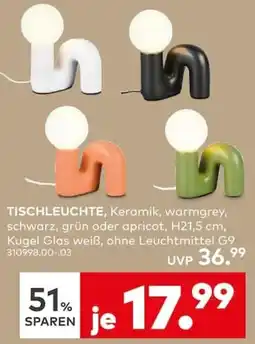 porta TISCHLEUCHTE, Keramik Angebot