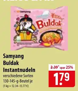 Famila Nord Ost Samyang Buldak Instantnudeln Angebot