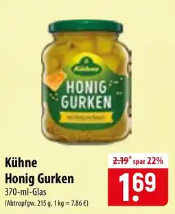 Famila Nord Ost Kühne Honig Gurken Angebot
