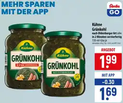 Famila Nord Ost Kühne Grünkohl Angebot