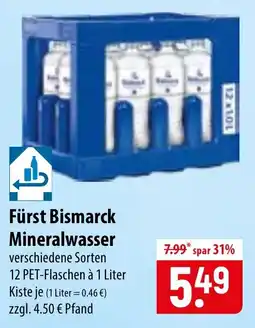 Famila Nord Ost Fürst Bismarck Mineralwasser Angebot