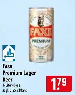 Famila Nord Ost Faxe Premium Lager Beer Angebot
