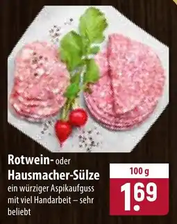 Famila Nord Ost Rotwein- oder Hausmacher-Sülze Angebot