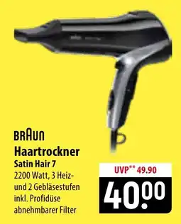 Famila Nord Ost BRAUN Haartrockner Satin Hair 7 Angebot