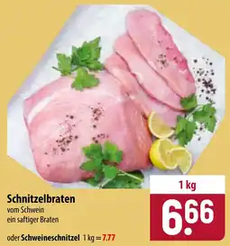 Famila Nord Ost Schnitzelbraten vom Schwein Angebot