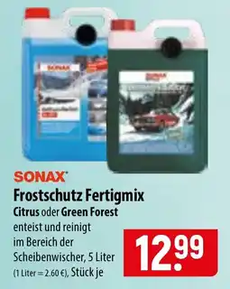 Famila Nord Ost SONAX Frostschutz Fertigmix Angebot