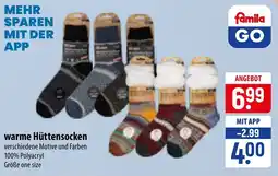 Famila Nord Ost warme Hüttensocken Angebot