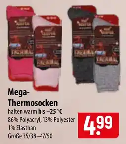 Famila Nord Ost Mega-Thermosocken Angebot