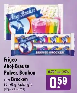 Famila Nord Ost Frigeo Ahoj-Brause Pulver, Bonbon Angebot