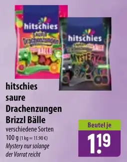 Famila Nord Ost hitschies saure Drachenzungen Brizzl Bälle Angebot