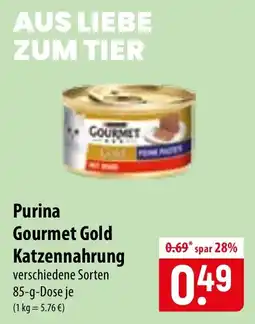 Famila Nord Ost Purina Gourmet Gold Katzennahrung Angebot