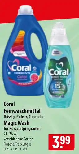 Famila Nord Ost Coral Feinwaschmittel Angebot