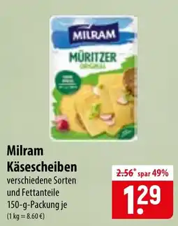 Famila Nord Ost Milram Käsescheiben Angebot