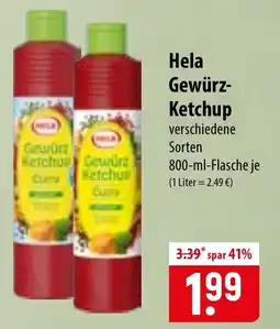 Famila Nord Ost Hela Gewürz-Ketchup Angebot