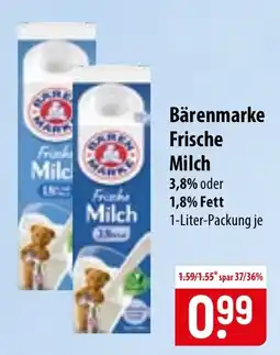 Famila Nord Ost Bärenmarke Frische Milch Angebot