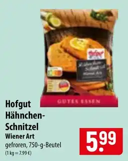Famila Nord Ost Hofgut Hähnchen-Schnitzel Wiener Art Angebot