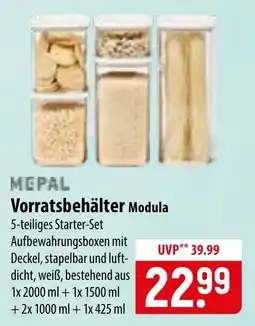 Famila Nord Ost MEPAL Vorratsbehälter Modula Angebot