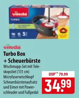 Famila Nord Ost vileda Turbo Box + Scheuerbürste Angebot