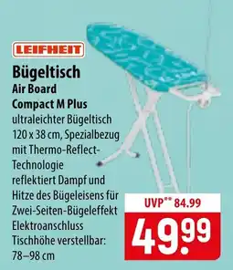 Famila Nord Ost LEIFHEIT Bügeltisch Air Board Compact M Plus Angebot