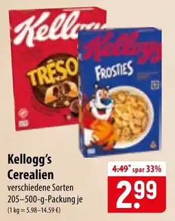 Famila Nord Ost Kellogg's Cerealien Angebot