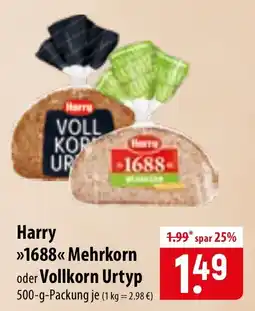 Famila Nord Ost Harry »1688« Mehrkorn oder Vollkorn Urtyp Angebot