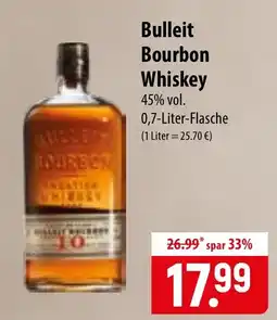 Famila Nord Ost Bulleit Bourbon Whiskey Angebot