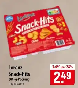 Famila Nord Ost Lorenz Snack-Hits Angebot