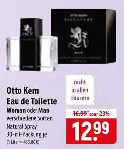 Famila Nord Ost Otto Kern Eau de Toilette Angebot