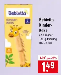 Famila Nord Ost Bebivita Kinder-Keks Angebot