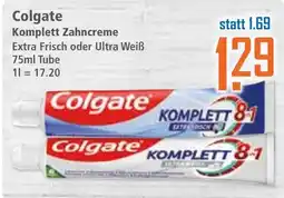 Klaas und Kock Colgate Komplett Zahncreme Angebot
