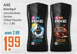Klaas und Kock AXE Duschgel Angebot