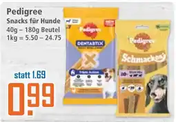Klaas und Kock Pedigree Snacks für Hunde Angebot