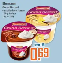 Klaas und Kock Ehrmann Grand Dessert Angebot