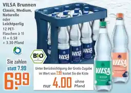 Klaas und Kock VILSA Brunnen Classic, Medium, Naturelle oder Leichtperlig Angebot