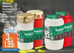 Klaas und Kock bolsius MEMENTO Dauerbrenner Angebot