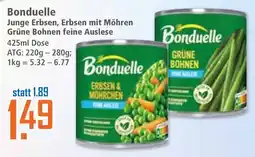 Klaas und Kock Bonduelle Junge Erbsen, Erbsen mit Möhren Angebot